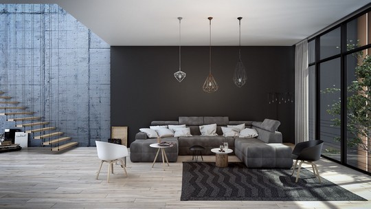 5 inspirativnih ideja za dnevnu sobu u crnoj boji