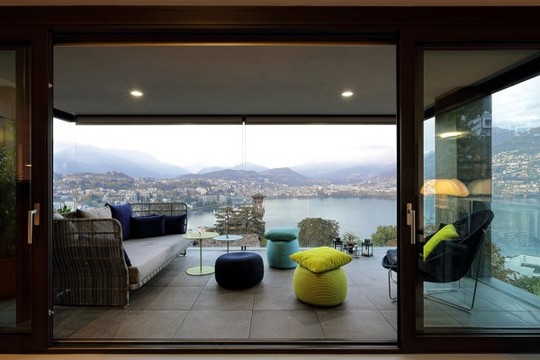 Remek delo modernog dizajna na jezeru Lugano
