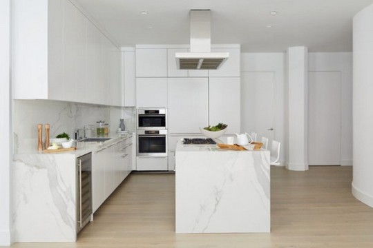Tribeca stil enterijera: dominacija bele boje